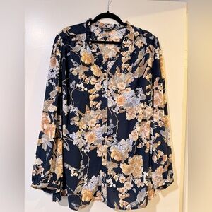 Well Worn 3x long sleeve blouse
